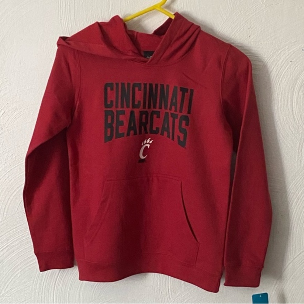 NWT Cincinnati BearCats Hoodie Sweatshirt‎ Kids Size M 8-10 Red 2Gen